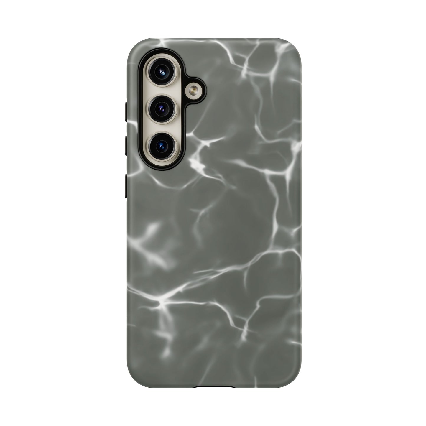 Marble Print Phone Case Gray