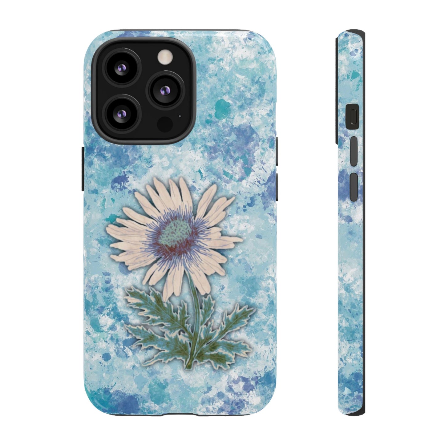 Daisy Phone Case Blue