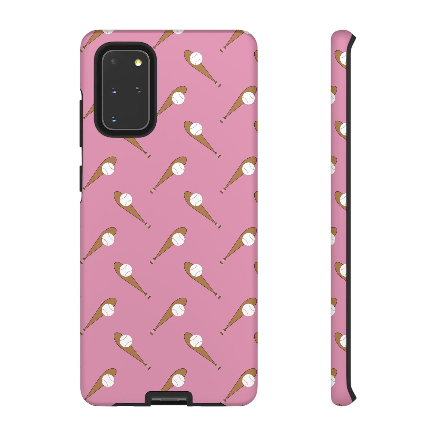 Baseball Phone Case Pink