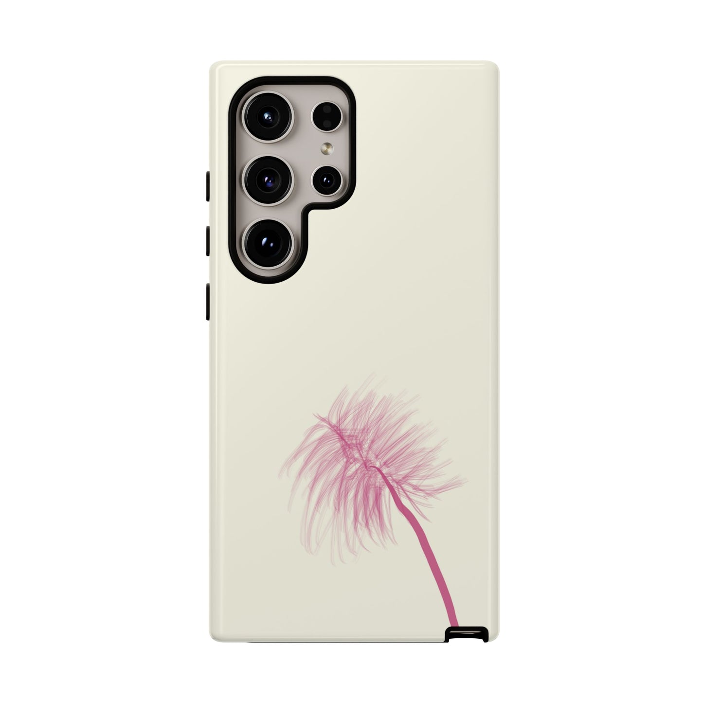 Dandelion Blowball Phone Case Cream