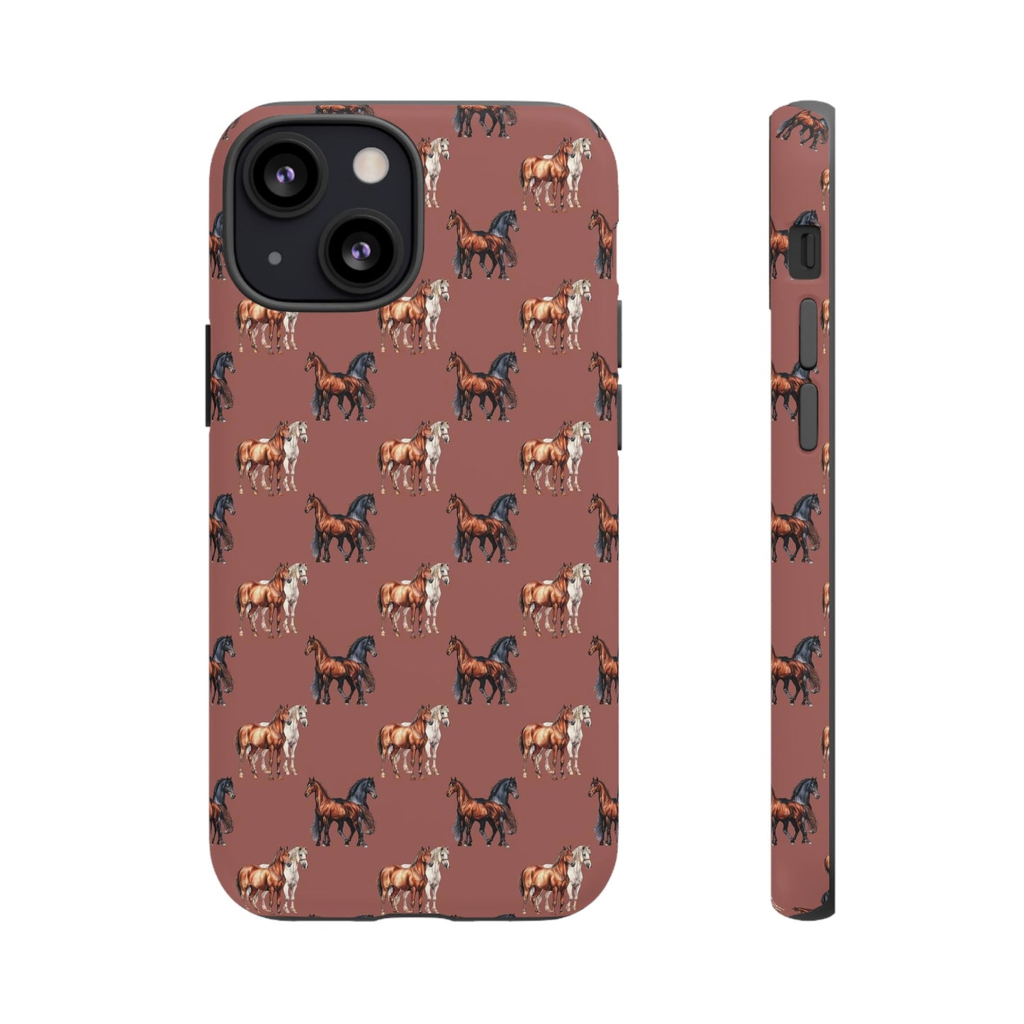 Horse Phone Case Brown