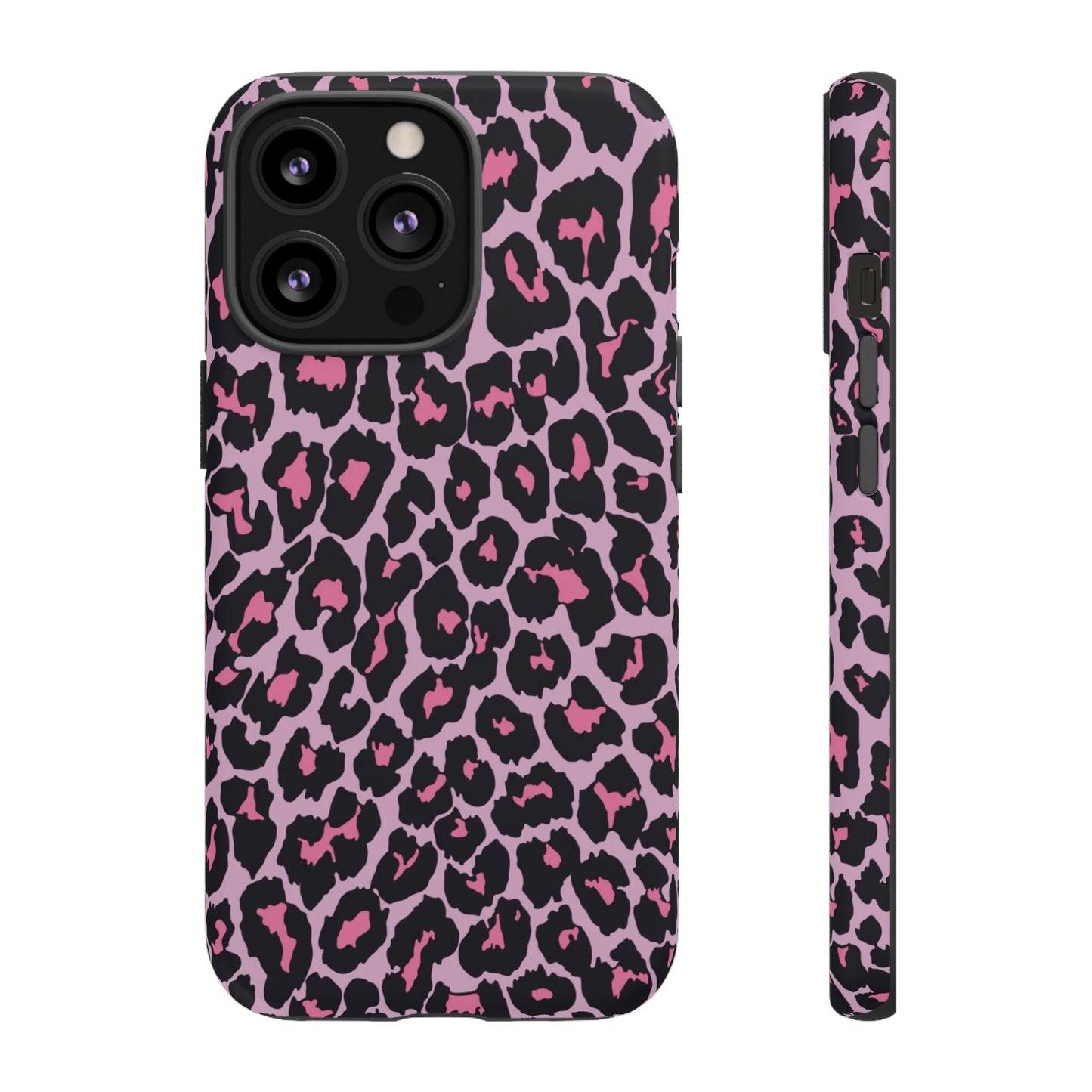 Leopard Print Phone Case Pink