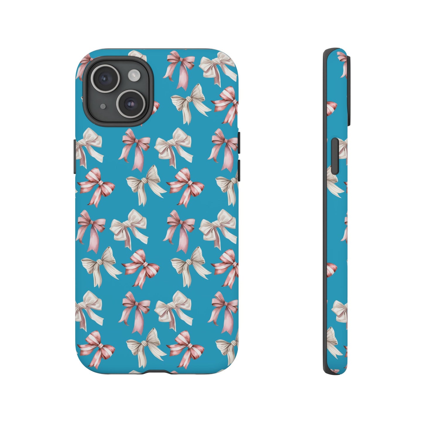 Bow Phone Case Turquoise