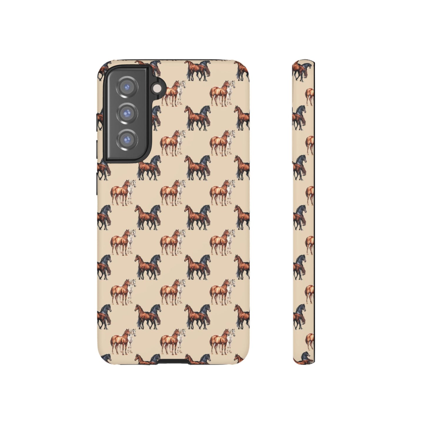 Horse Phone Case Cream