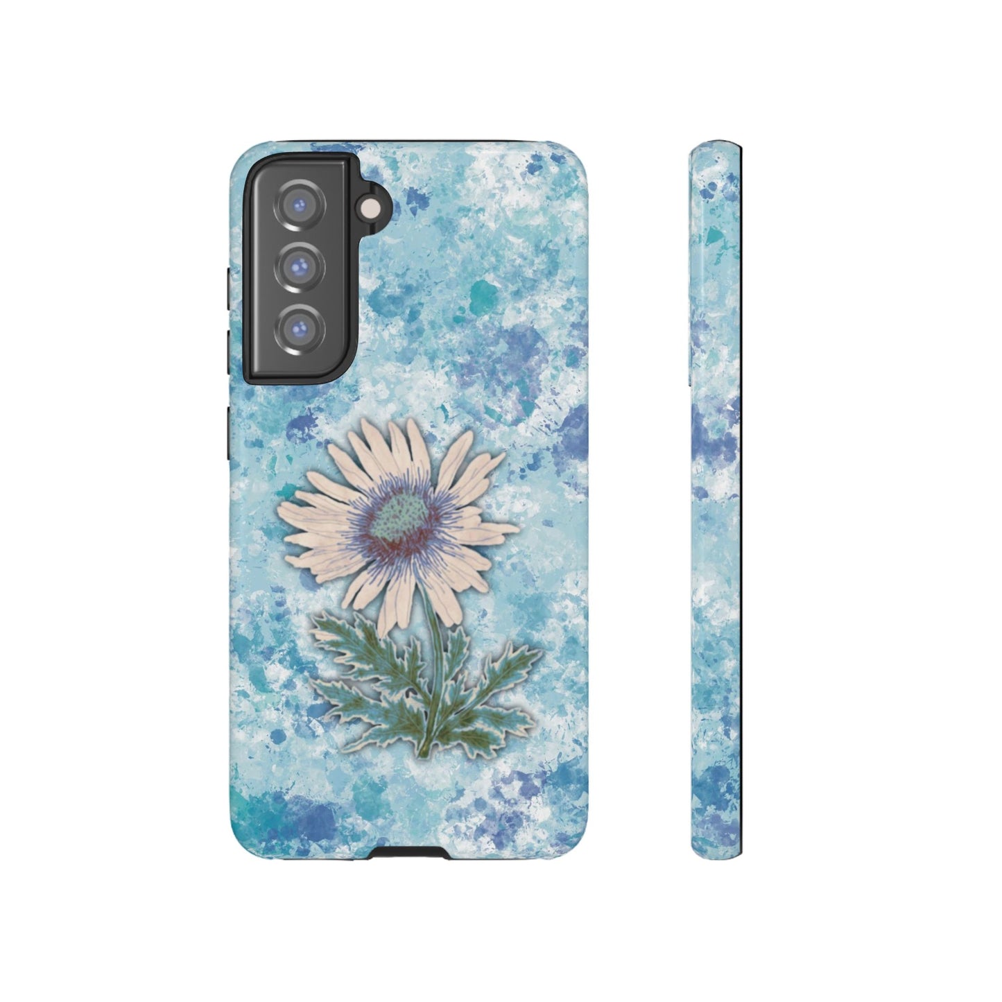 Daisy Phone Case Blue