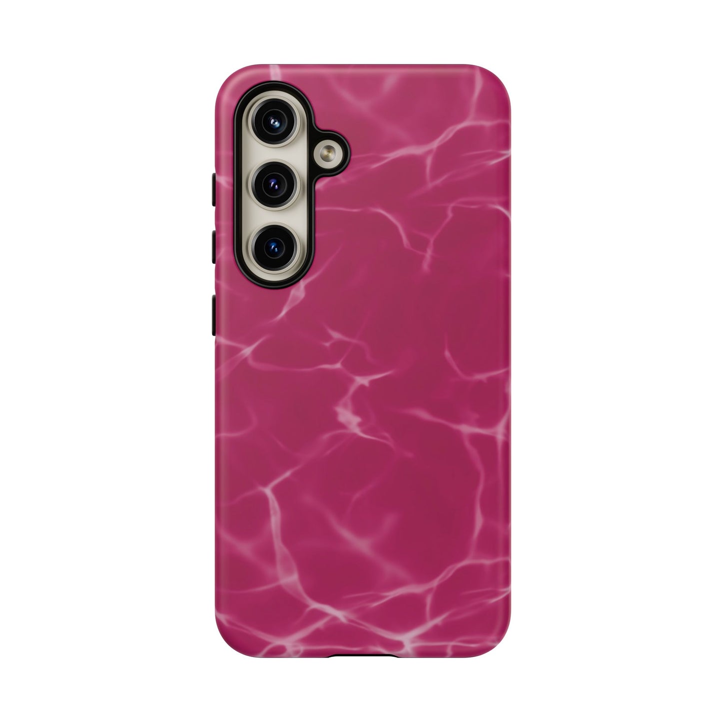 Marble Print Phone Case Berry