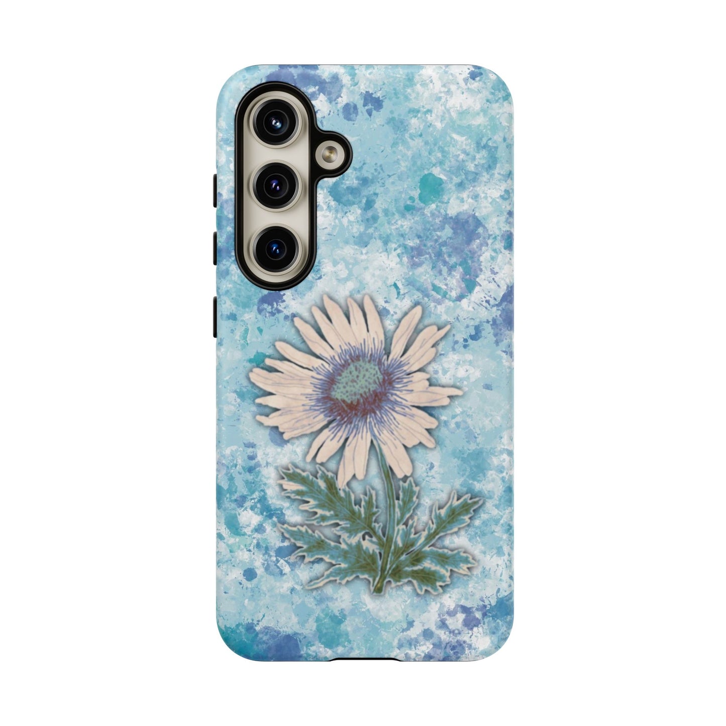 Daisy Phone Case Blue