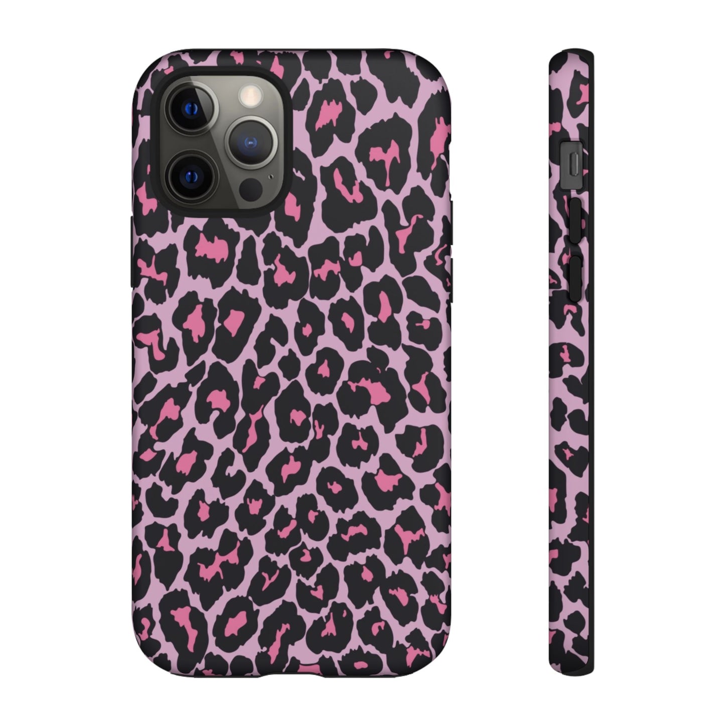 Leopard Print Phone Case Pink