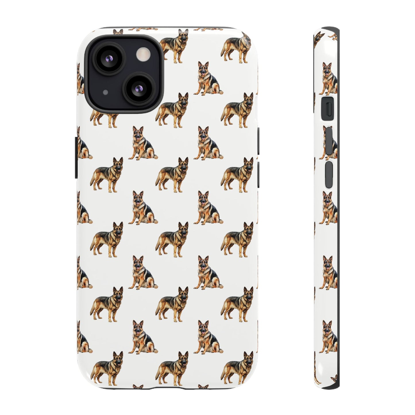 German Shepherd Phone Case White