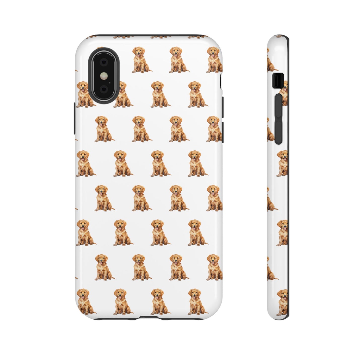 Golden Retriever Phone Case White