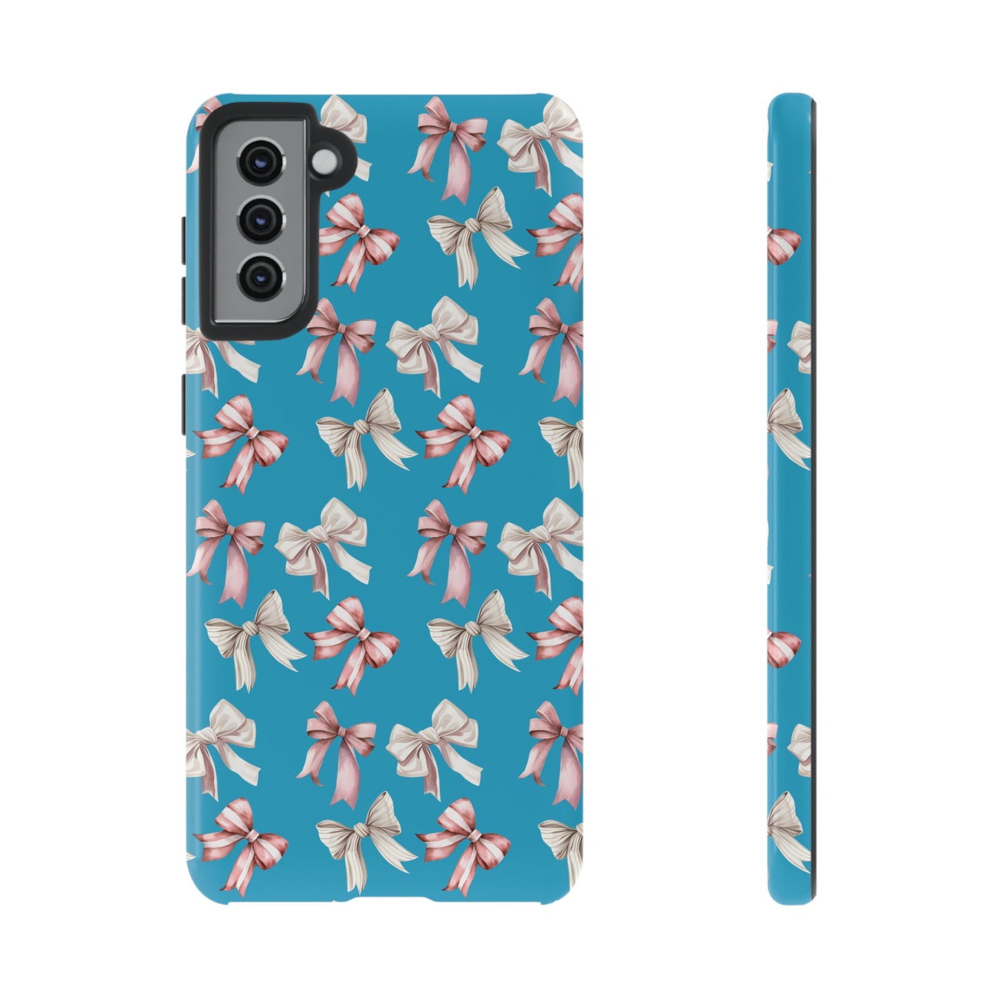 Bow Phone Case Turquoise