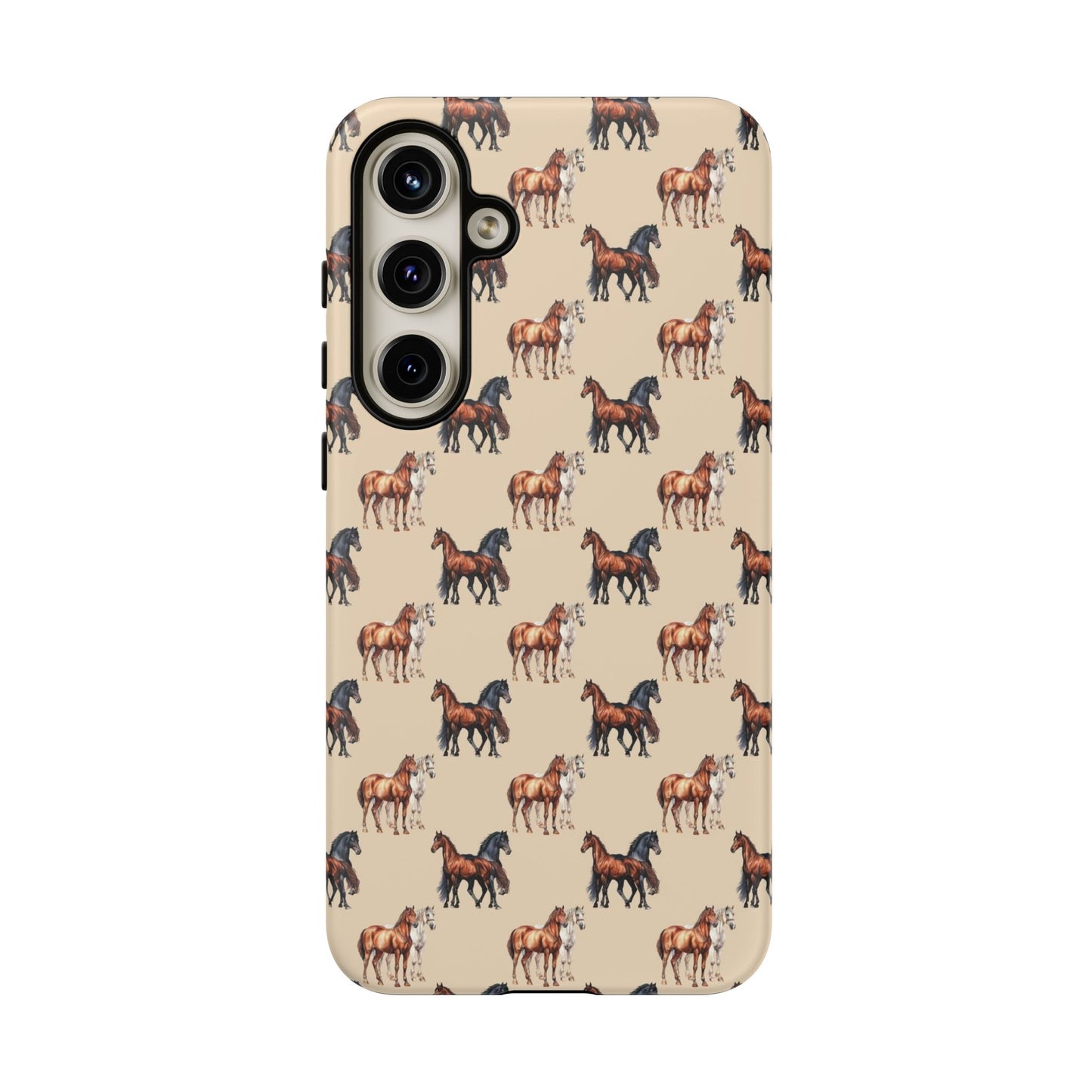 Horse Phone Case Cream