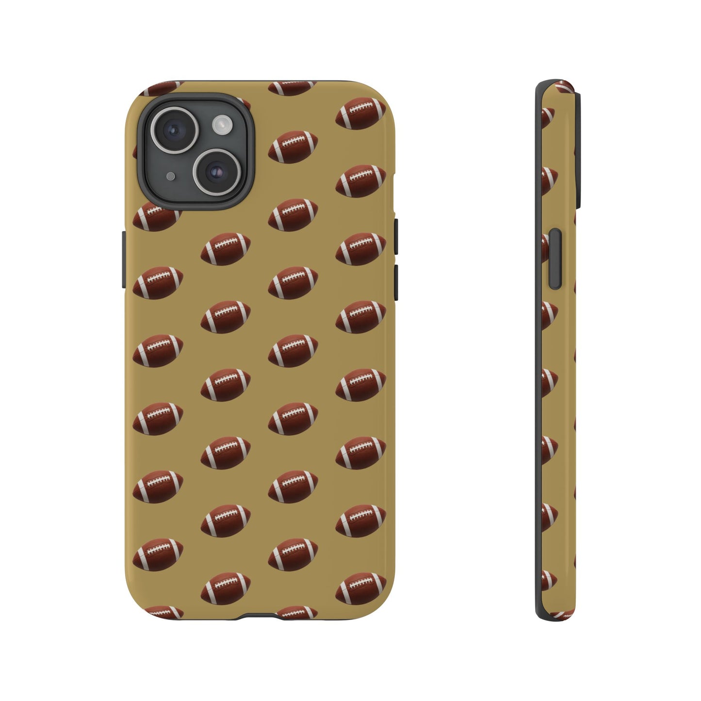 Football Phone Case Gold