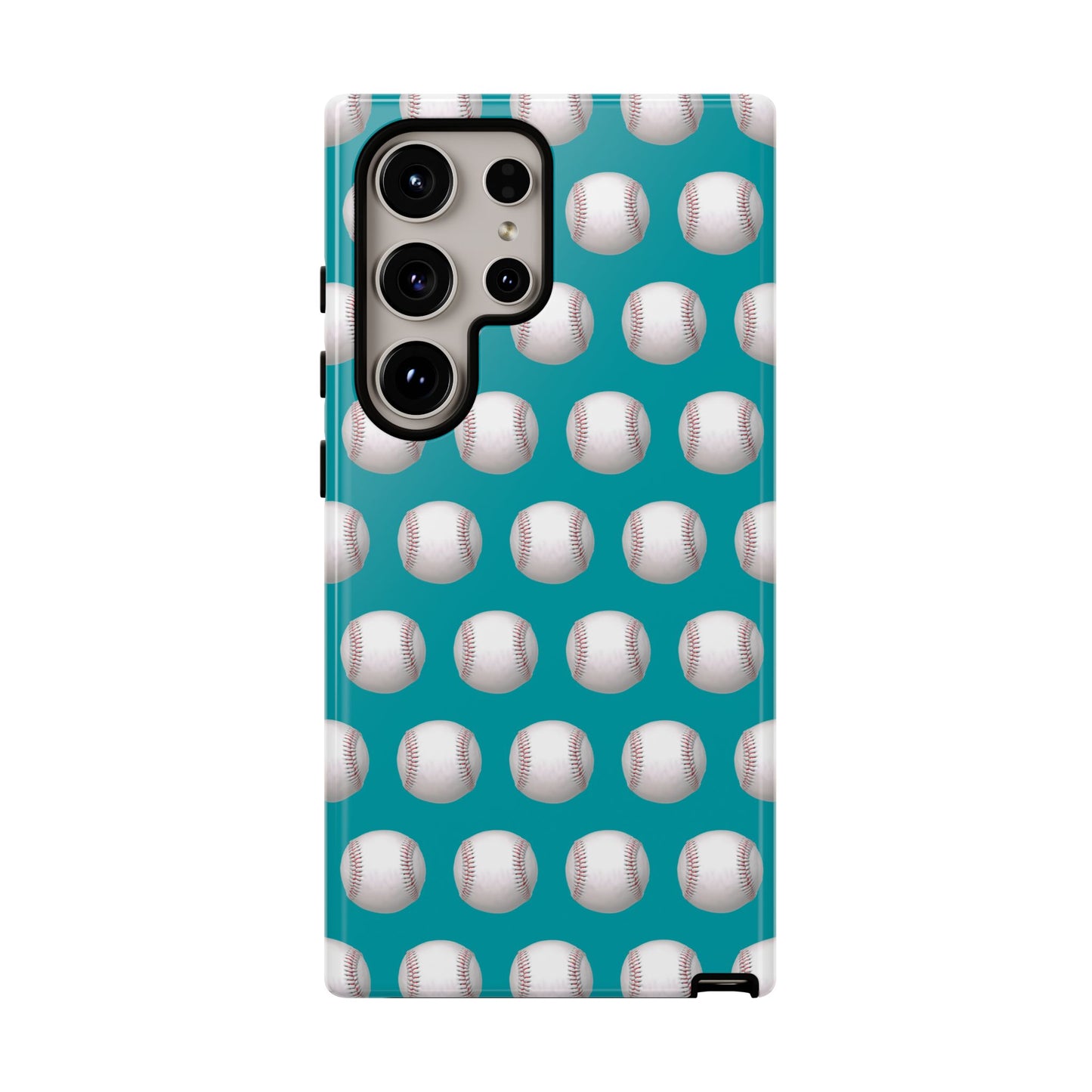 Baseball Phone Case Teal