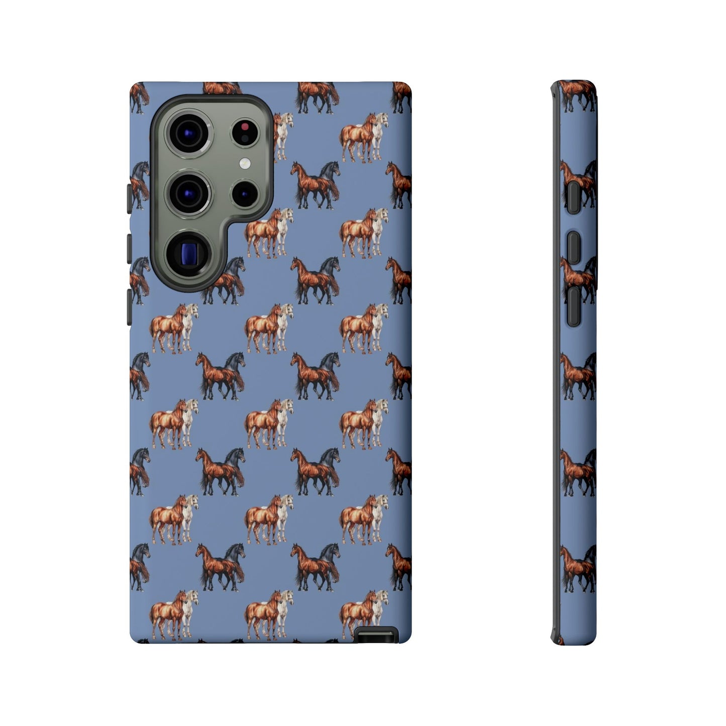 Horse Phone Case Blue