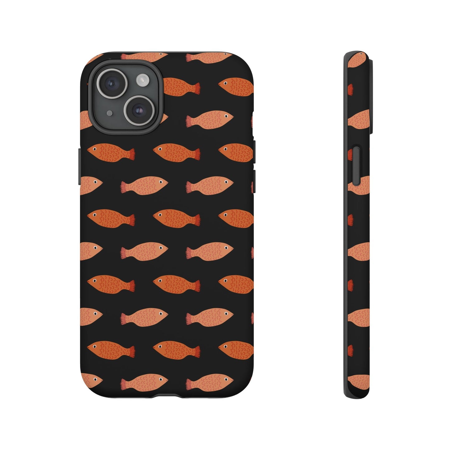 Fish Phone Case Black