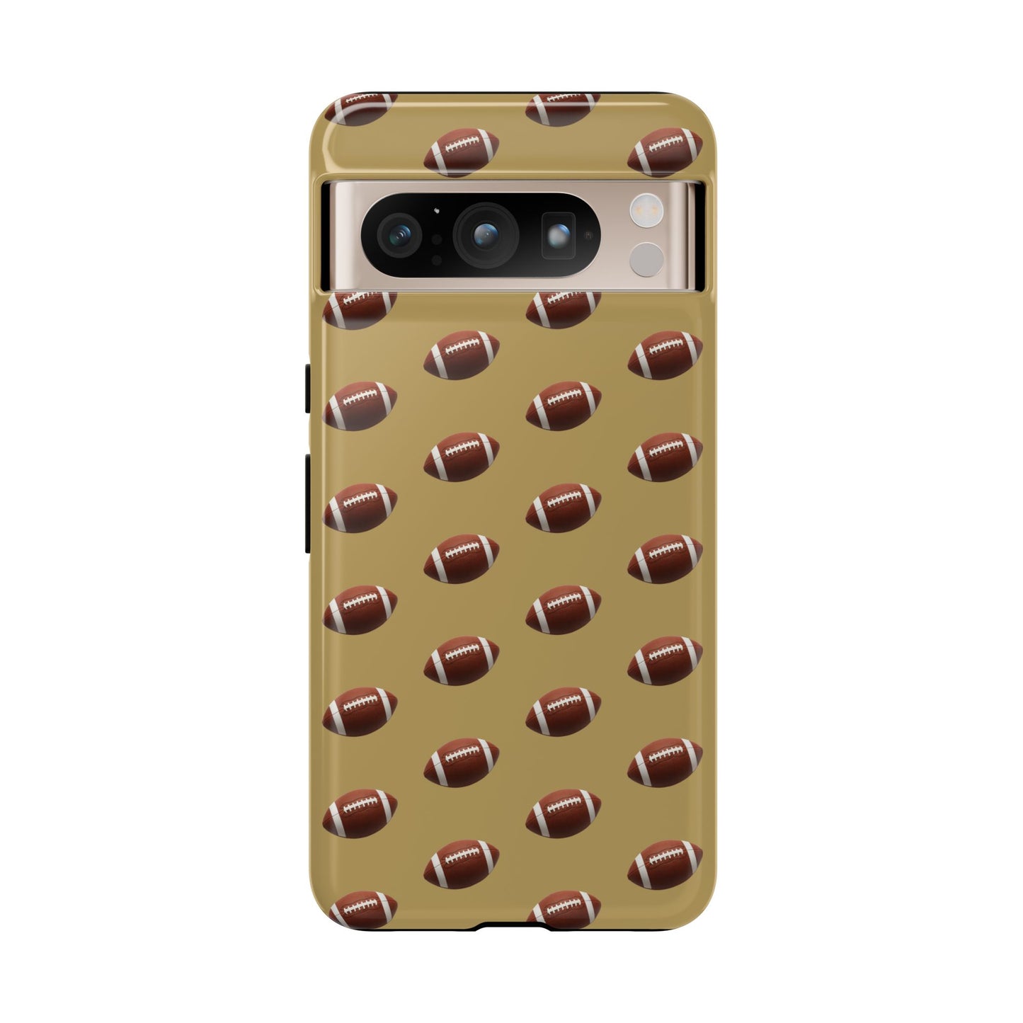 Football Phone Case Gold