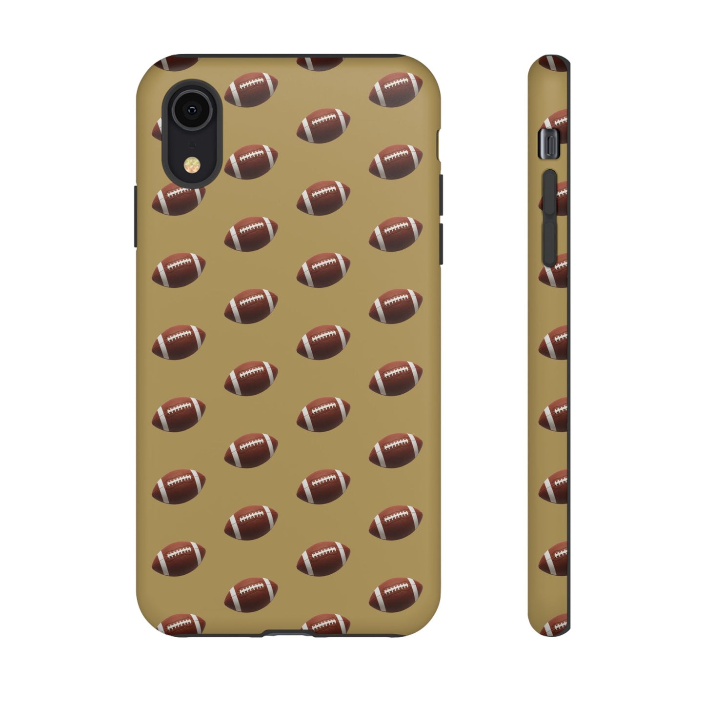 Football Phone Case Gold