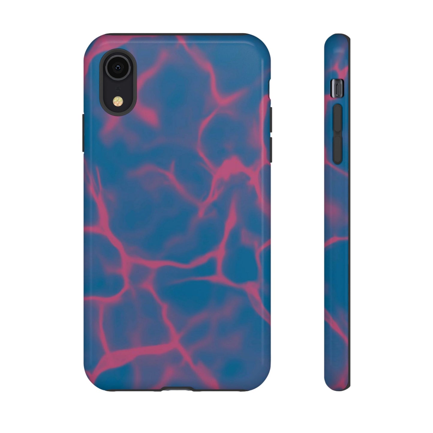 Marble Phone Case Blue Pink