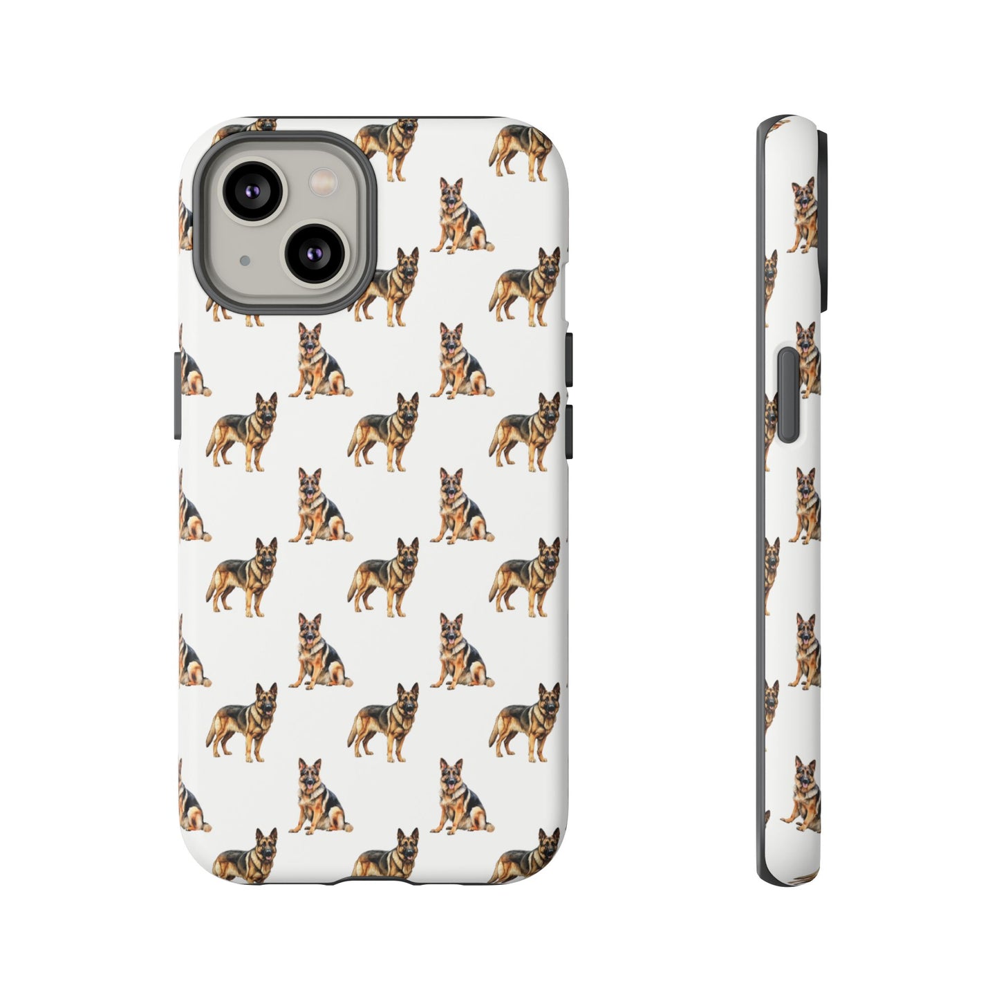 German Shepherd Phone Case White