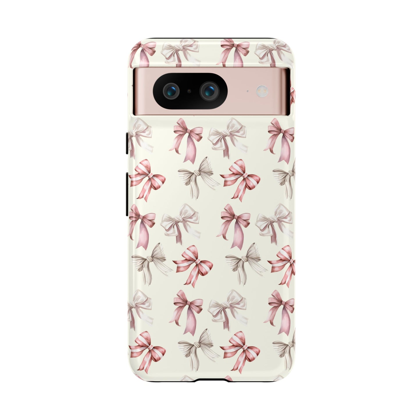 Bow Phone Case Cream