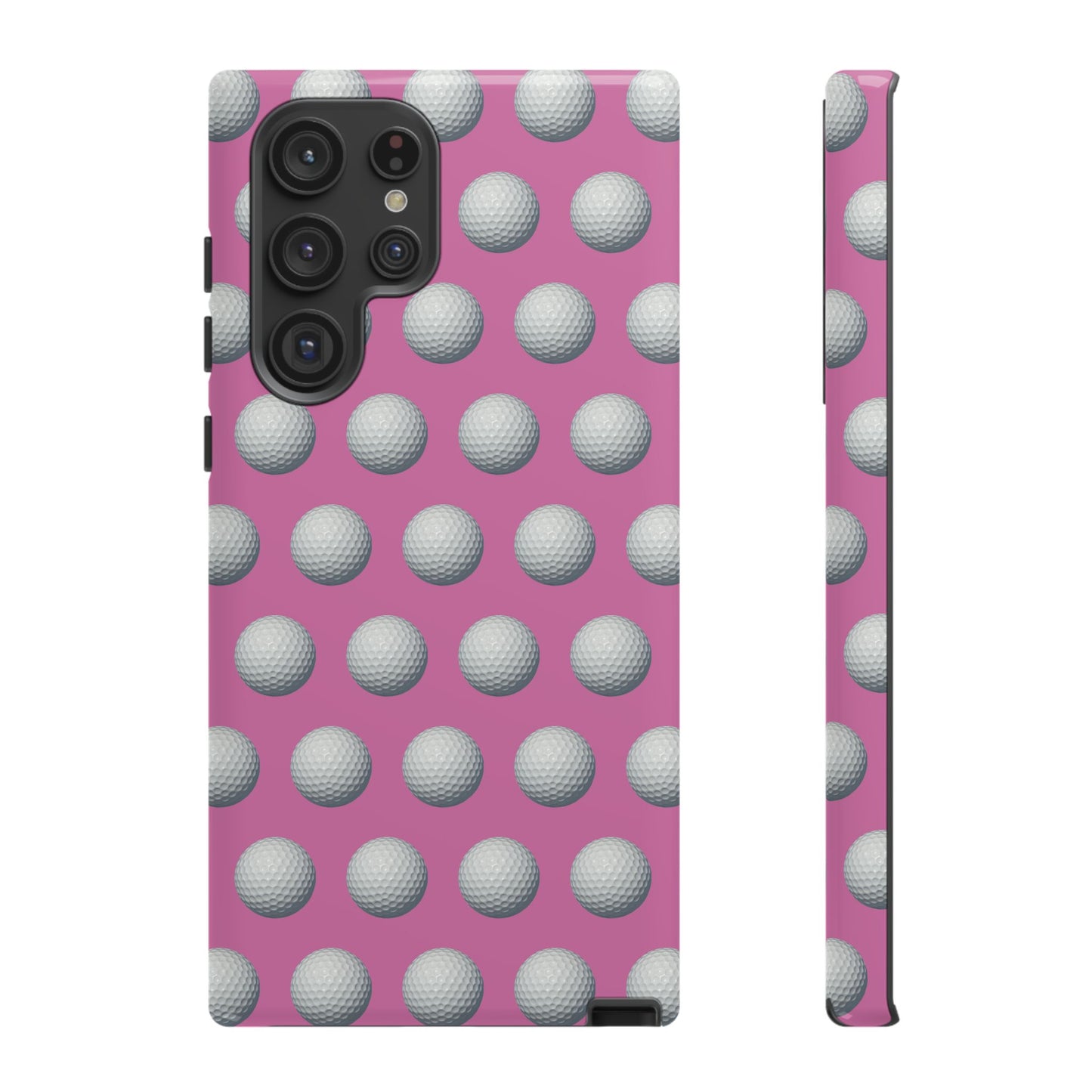 Golf Ball Phone Case Pink