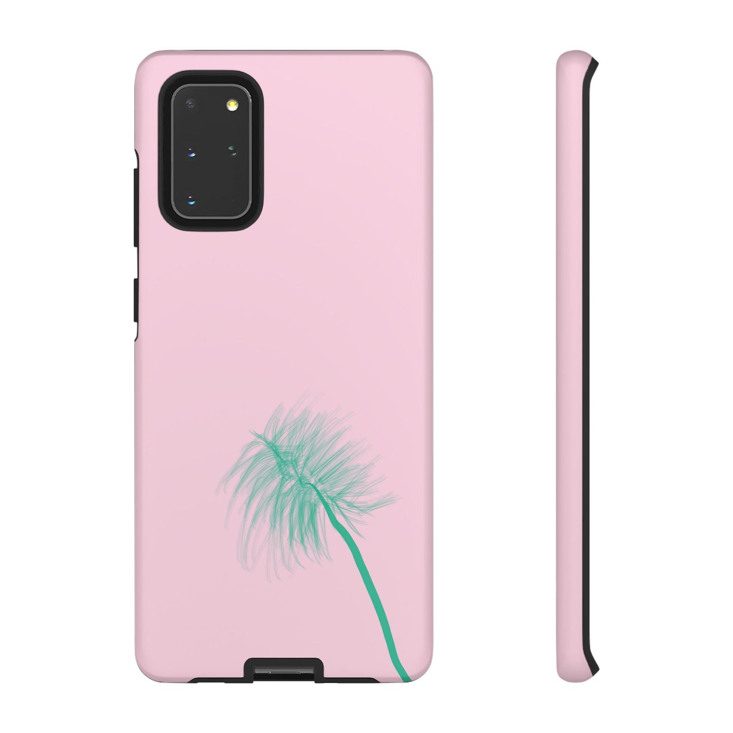 Dandelion Blowball Phone Case Pink