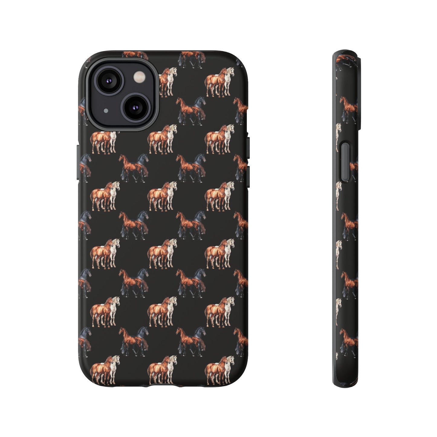 Horse Phone Case Black