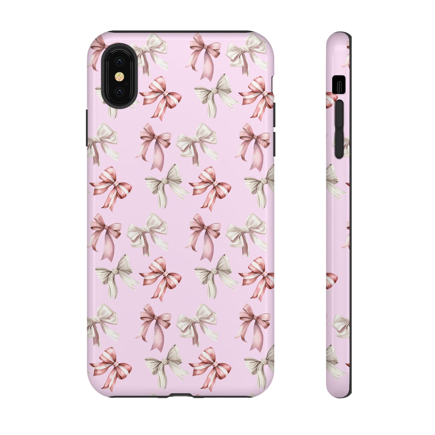 Bow Phone Case Pale Pink