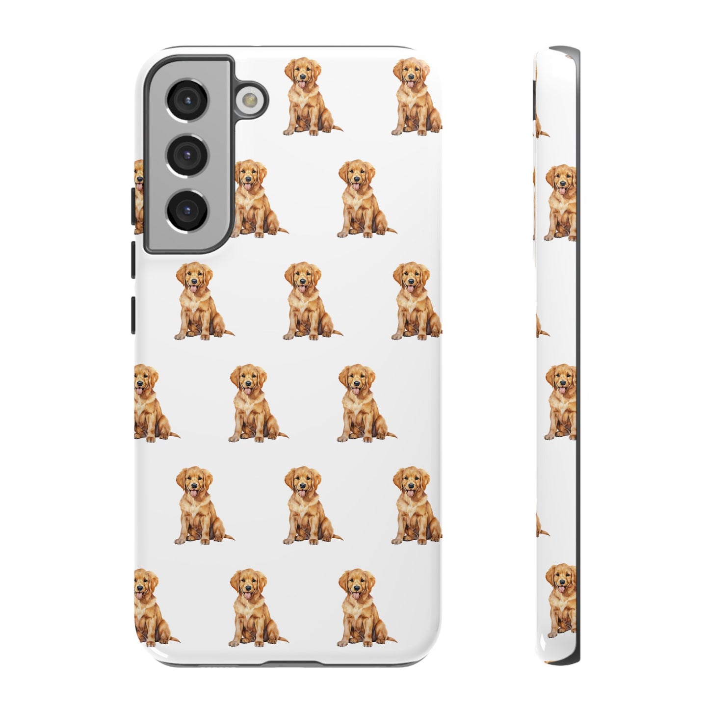 Golden Retriever Phone Case White