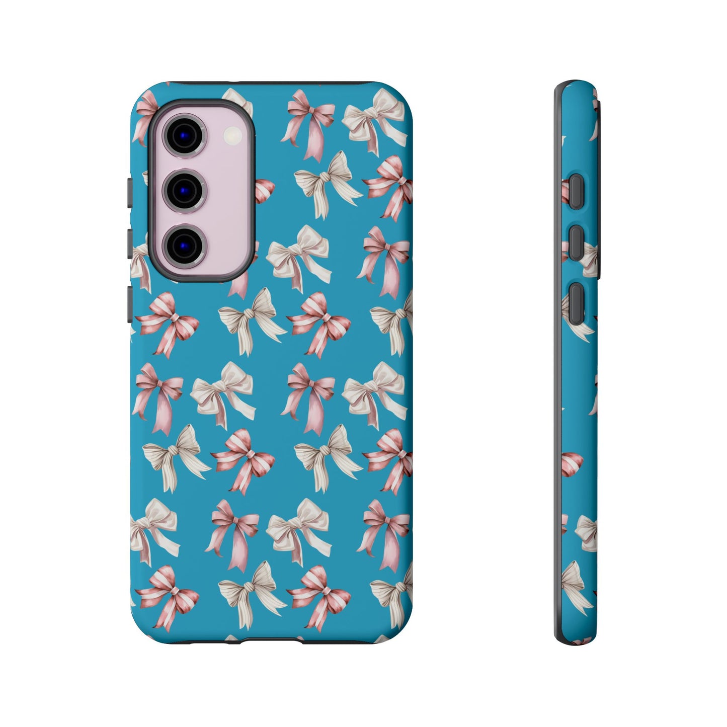 Bow Phone Case Turquoise