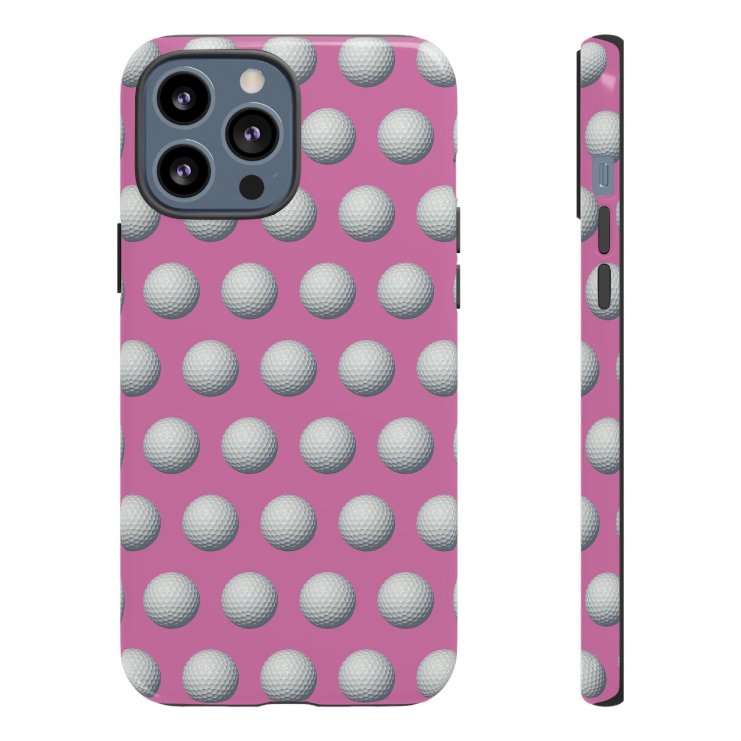 Golf Ball Phone Case Pink