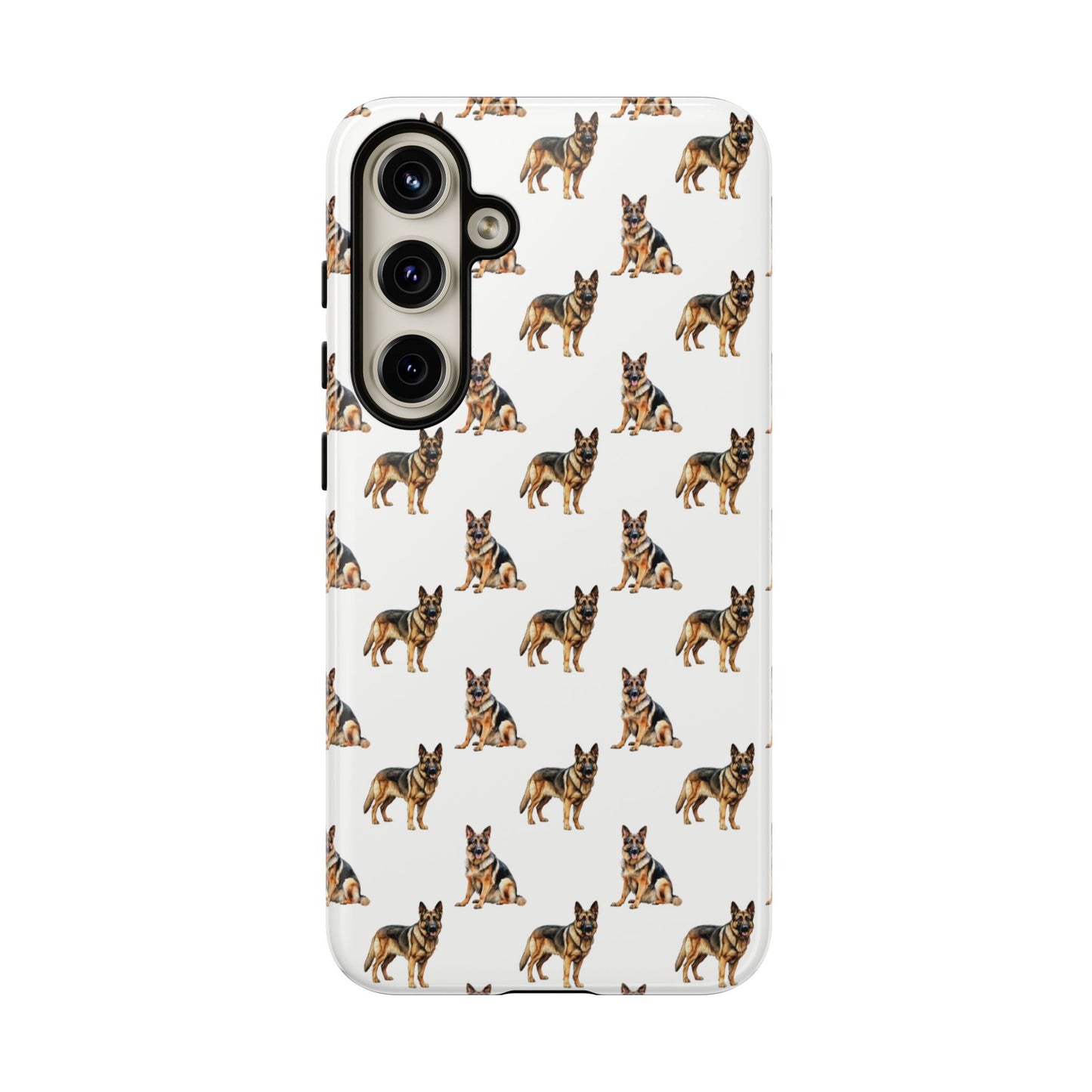 German Shepherd Phone Case White