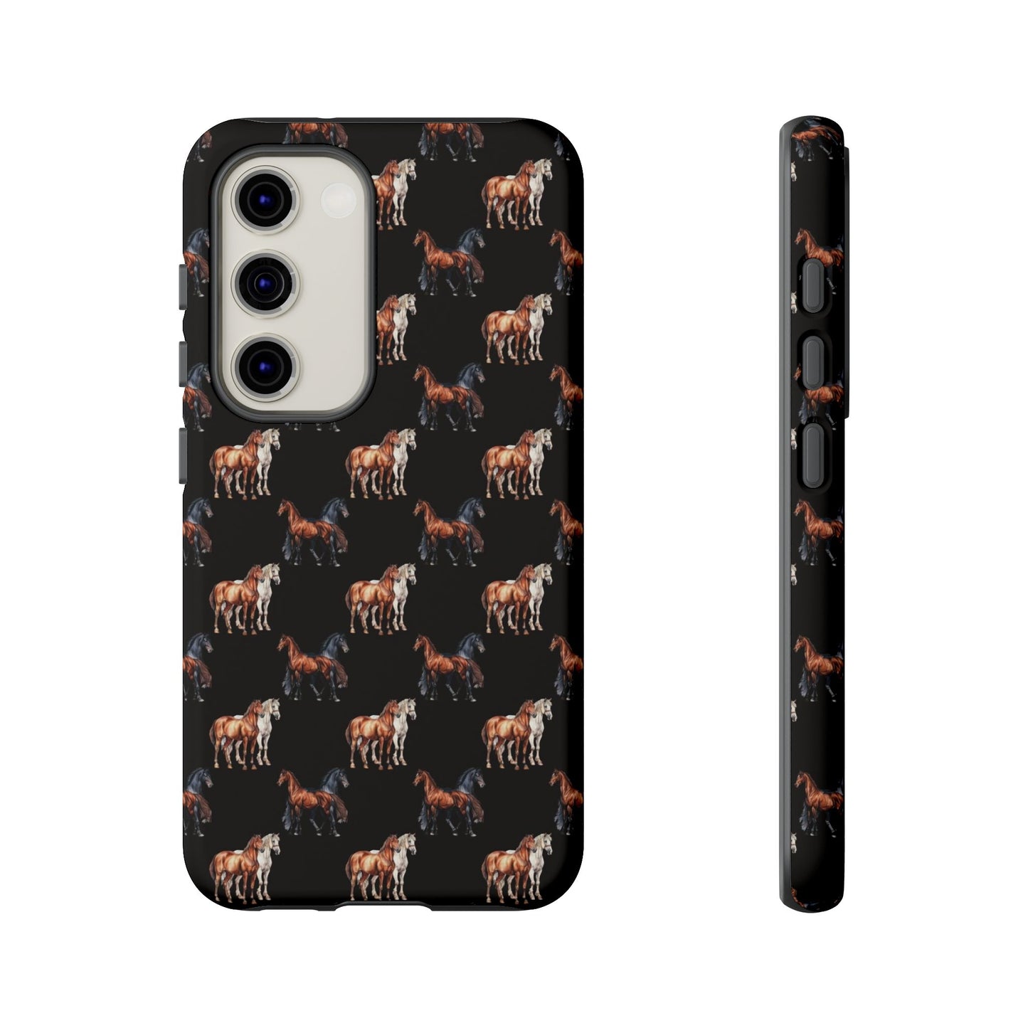 Horse Phone Case Black