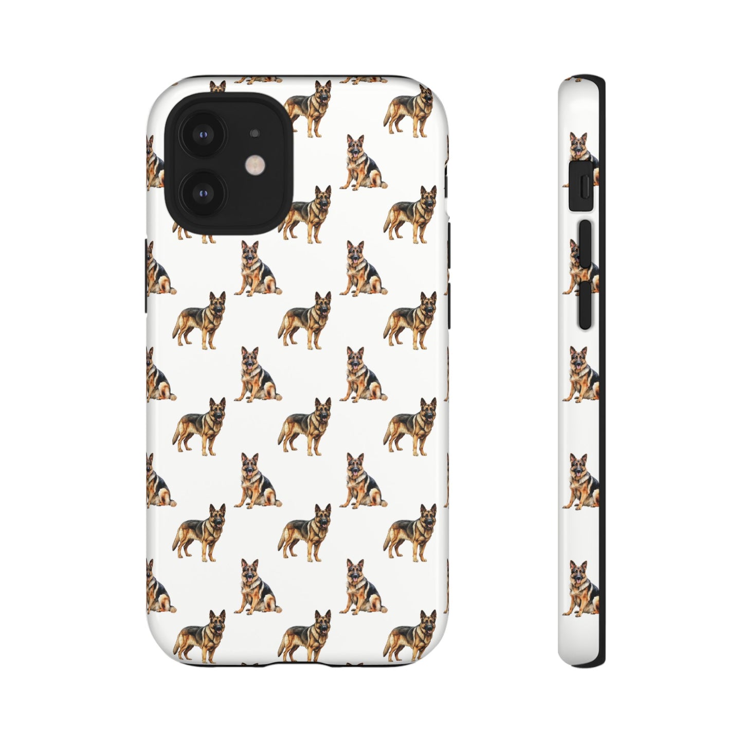 German Shepherd Phone Case White