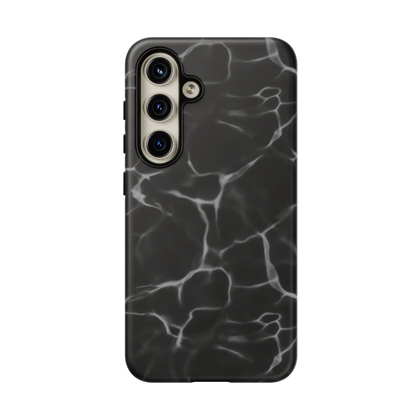 Marble Phone Case Black White