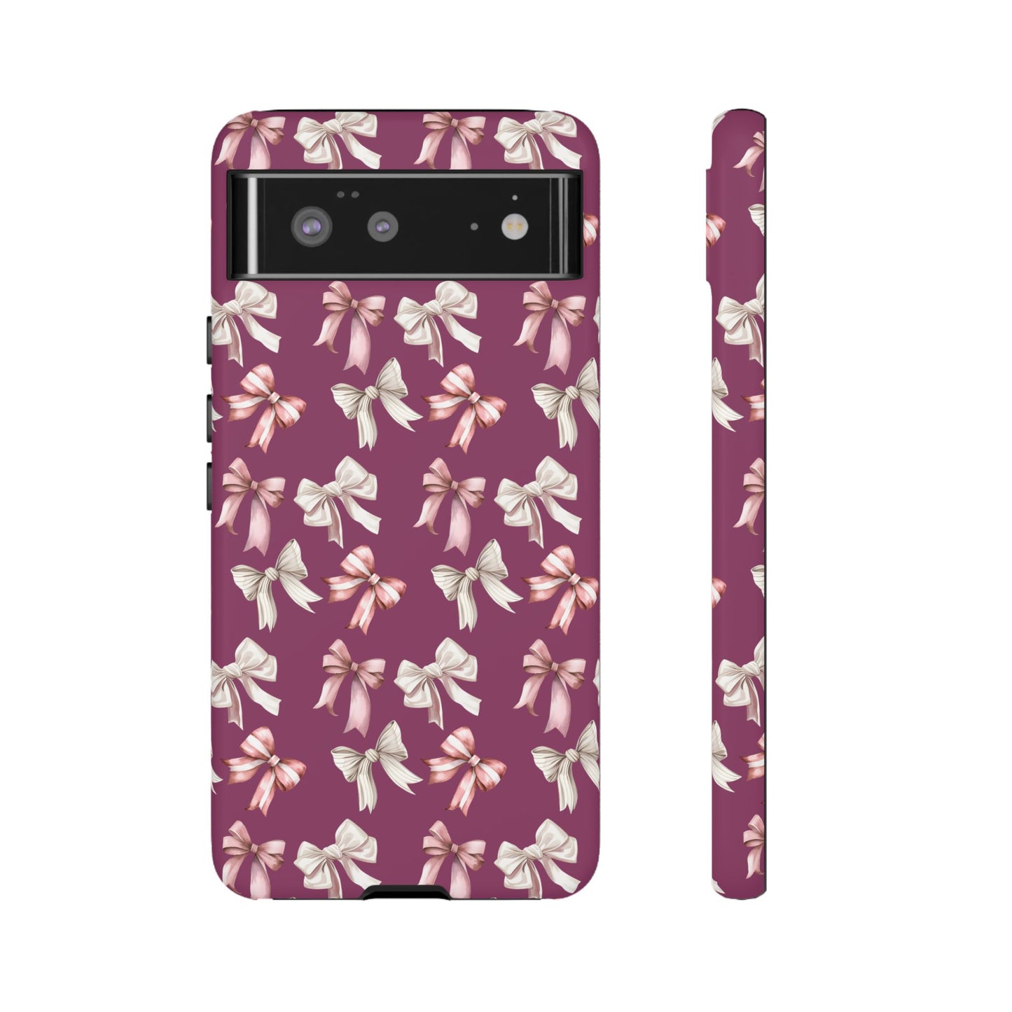 Bow Phone Case Berry