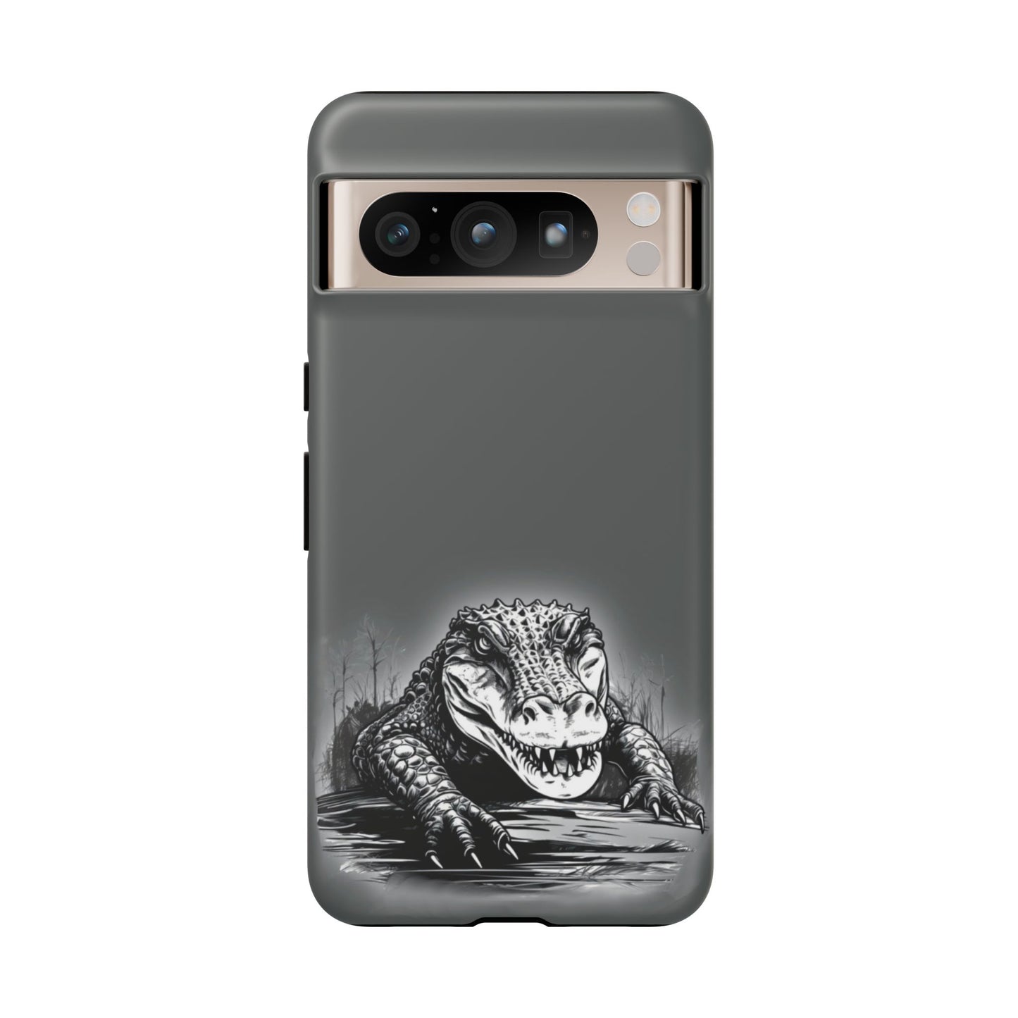 Gator Phone Case Gray