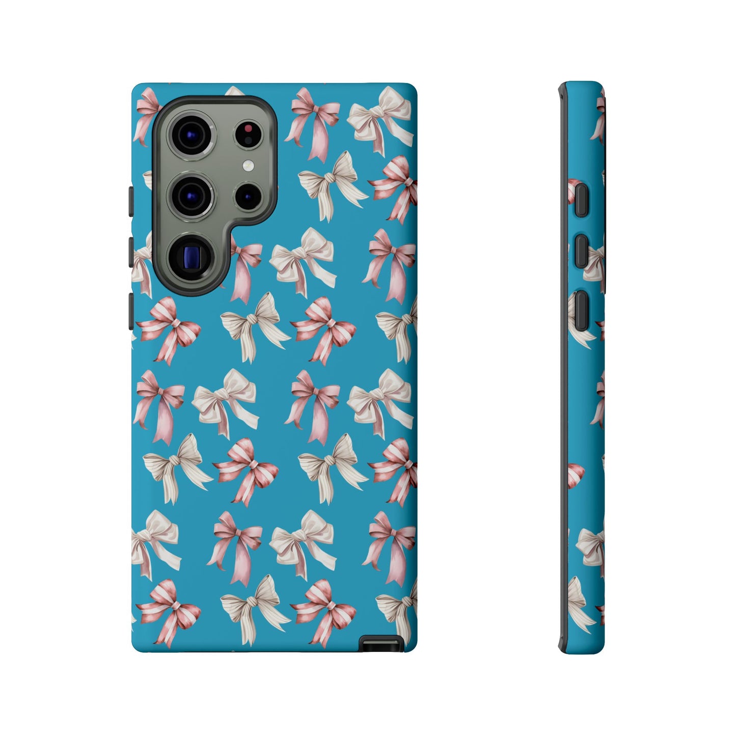 Bow Phone Case Turquoise