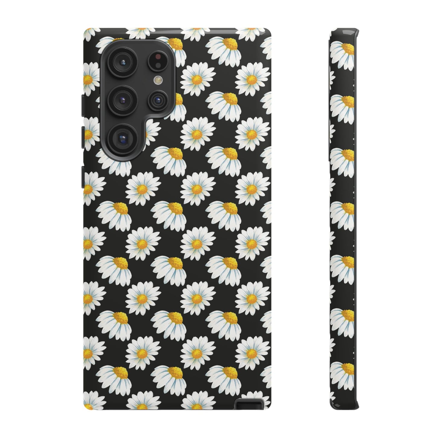 Daisy Phone Case Black