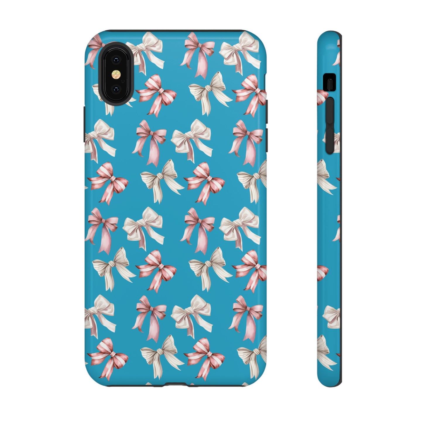 Bow Phone Case Turquoise