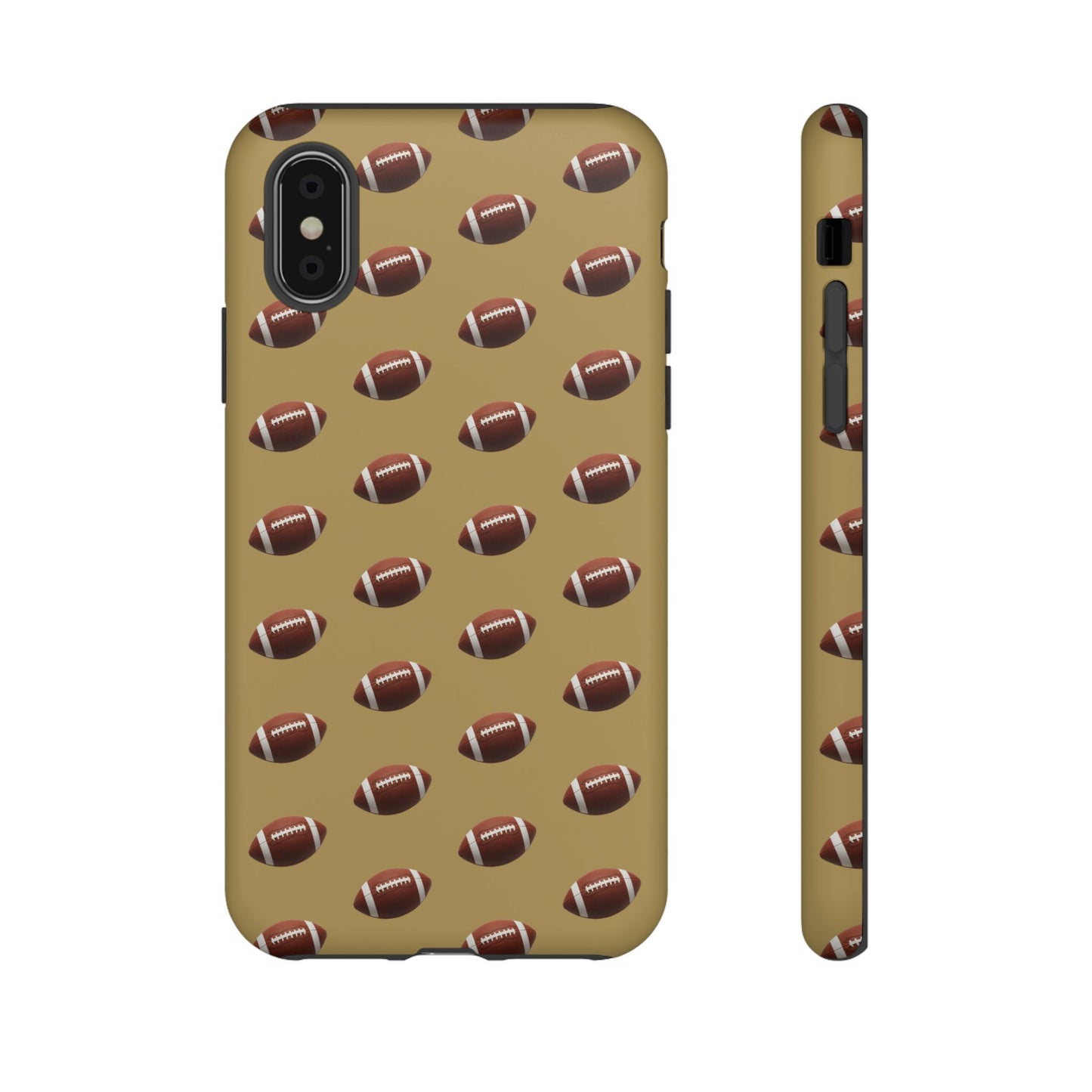 Football Phone Case Gold