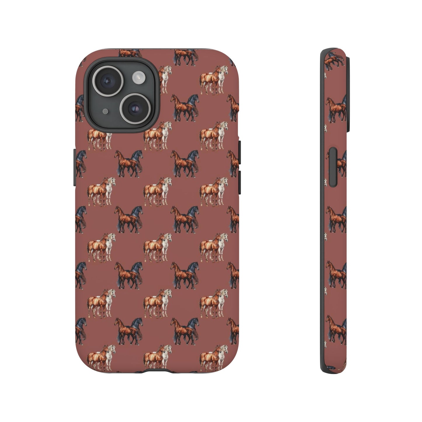 Horse Phone Case Brown