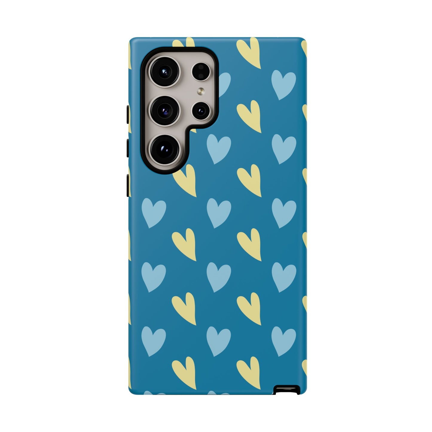 Heart Phone Case Blue