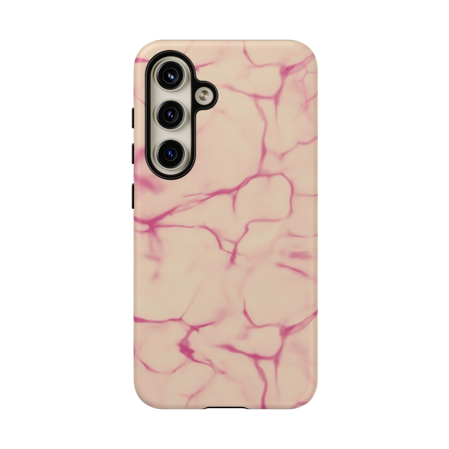 Marble Phone Case Cream Pink