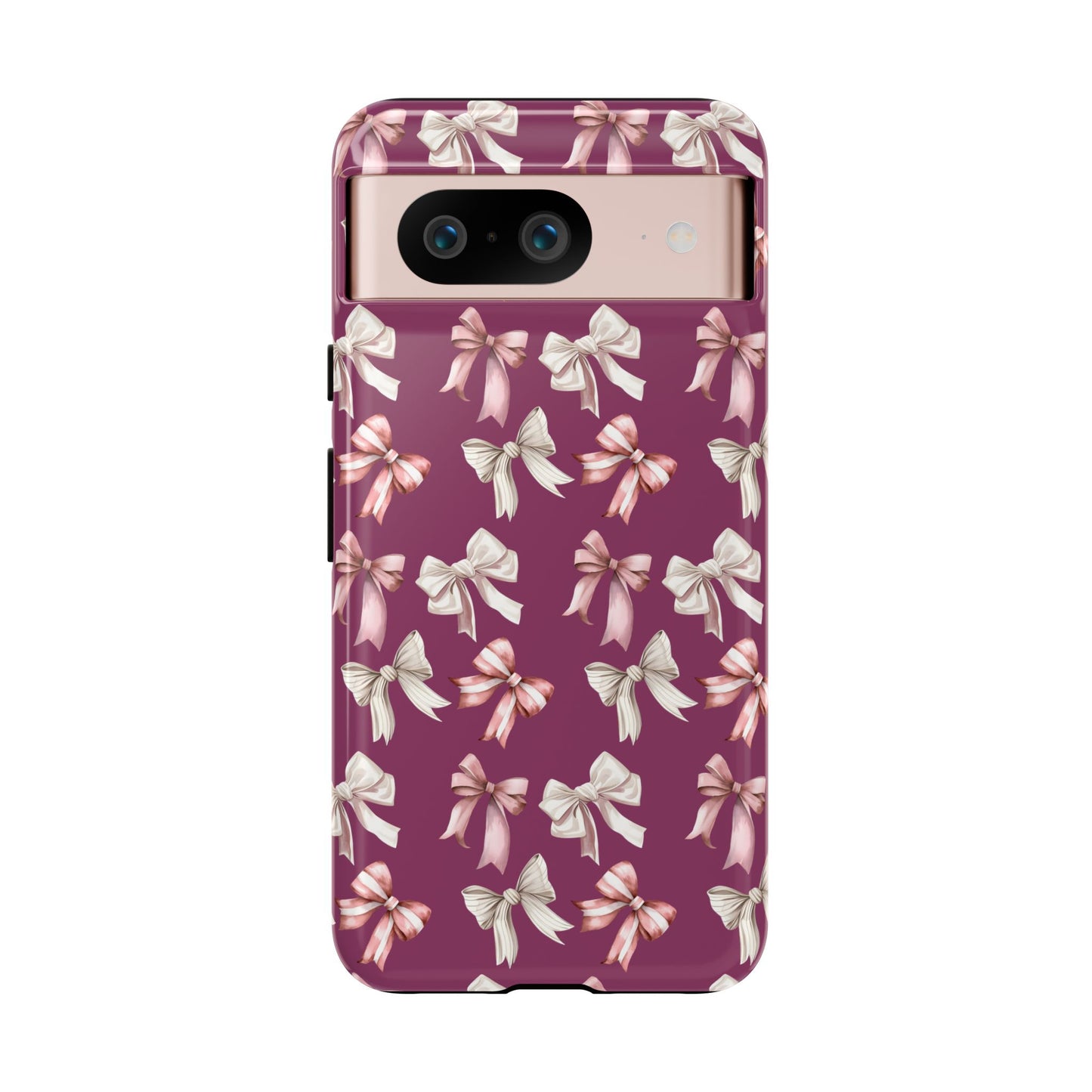 Bow Phone Case Berry