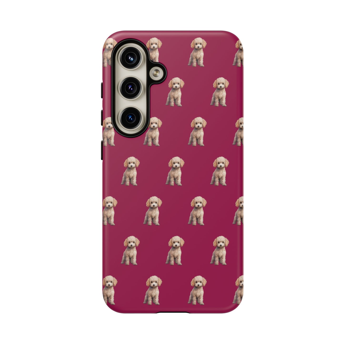 Poodle Phone Case Berry