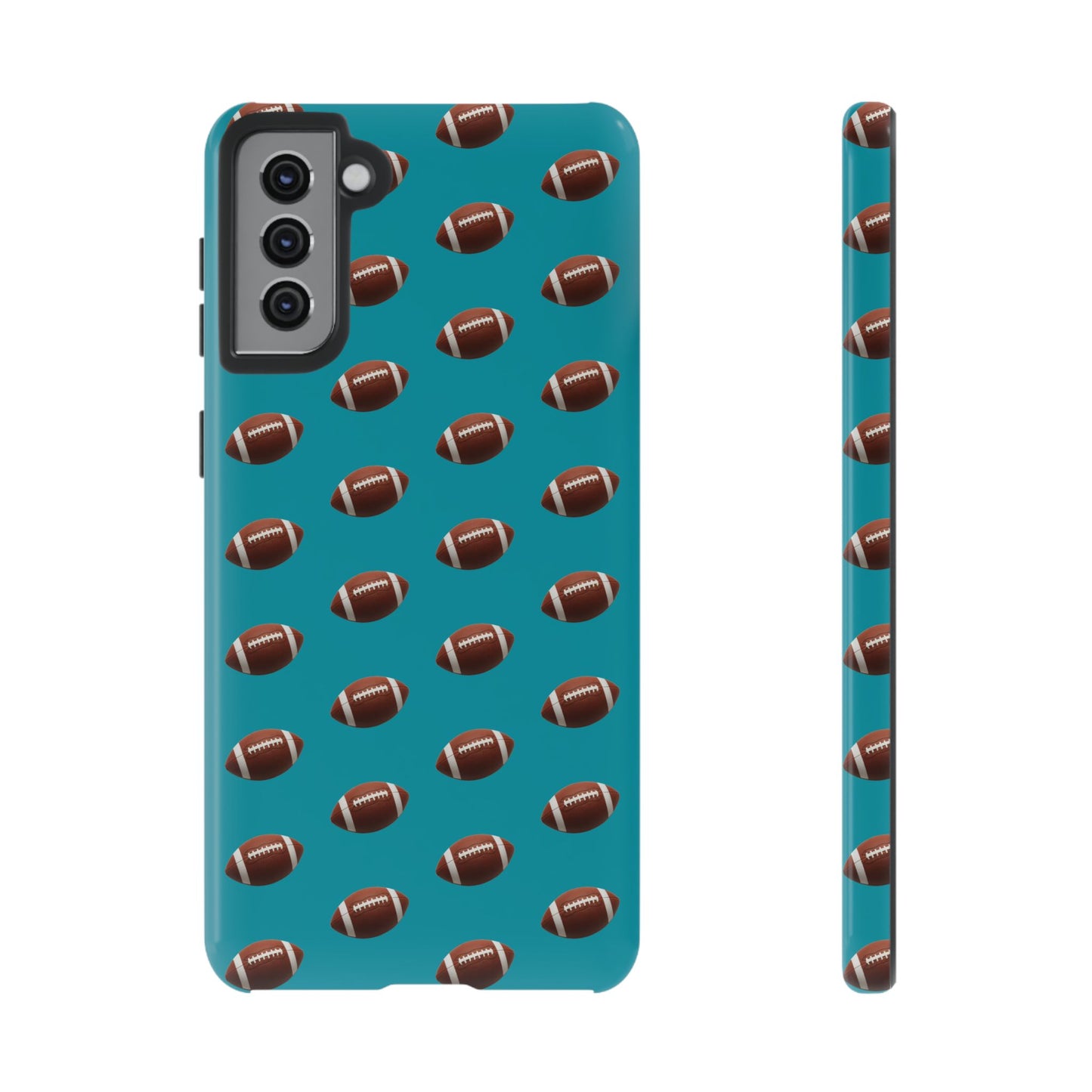 Football Phone Case Teal