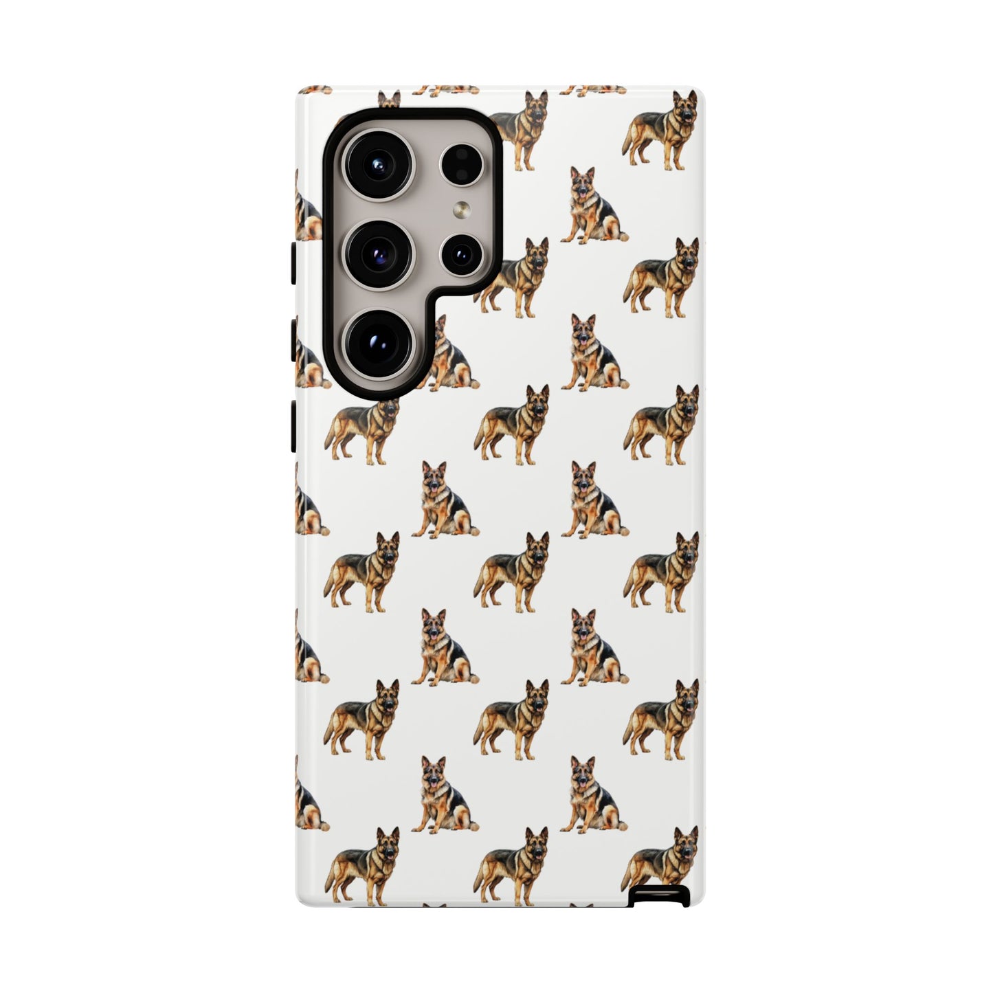 German Shepherd Phone Case White