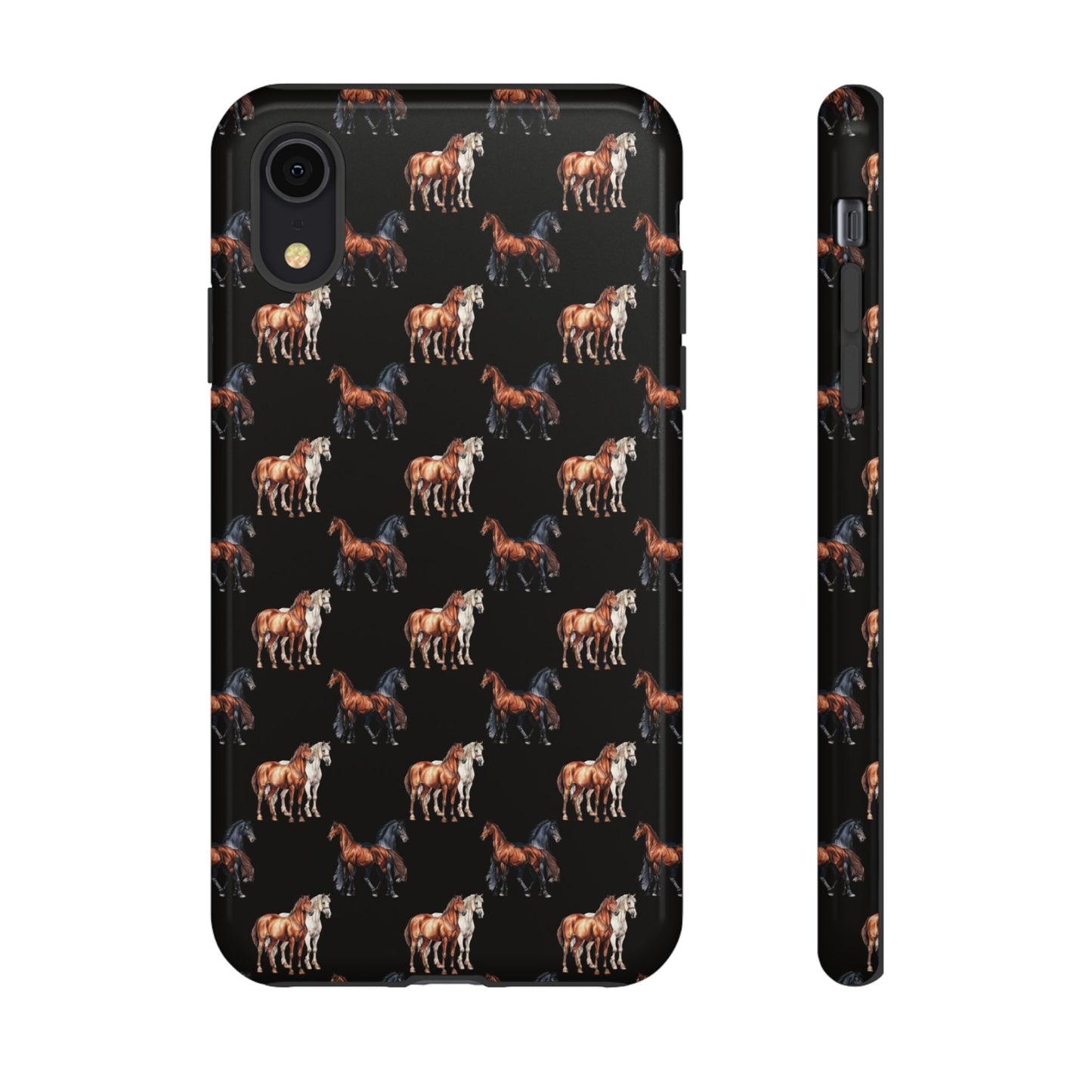 Horse Phone Case Black